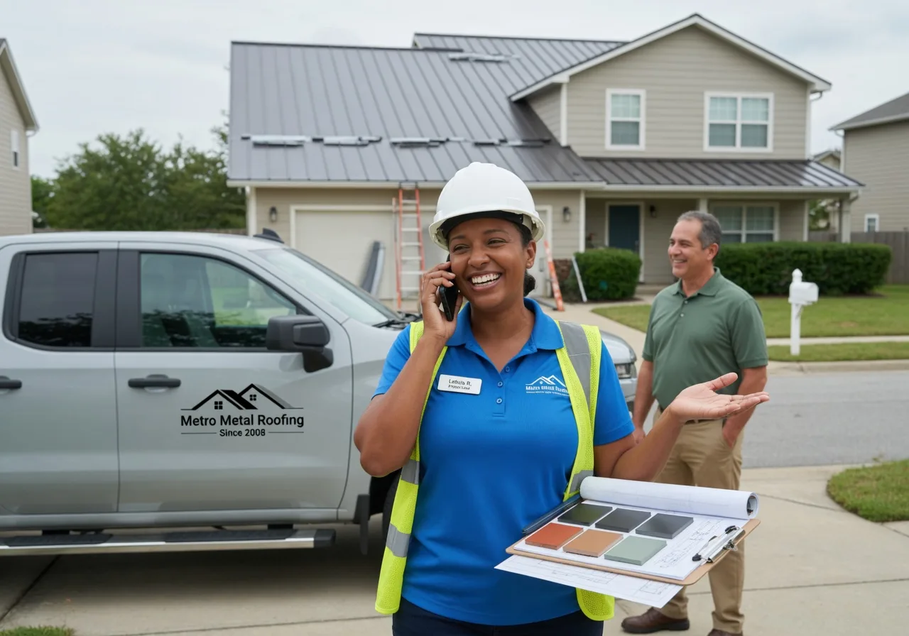 Storm Damage Metal Roof Repair in Woodlawn, TN